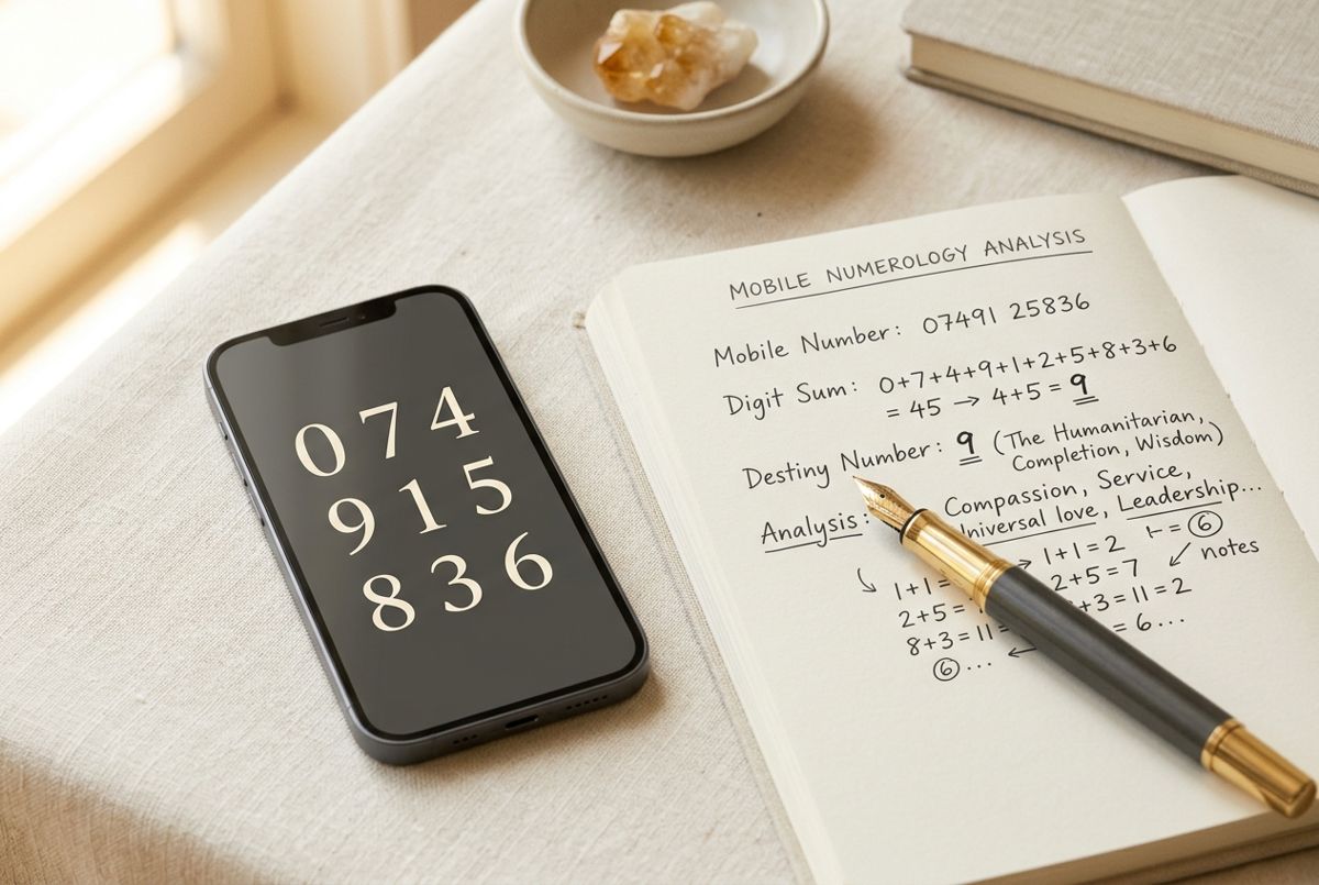 Mobile Numerology & Digital Energy